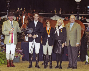 Overseas owned by Laura Wasserman Reserve Champion Regular Working Hunter 2009 National Horse Show