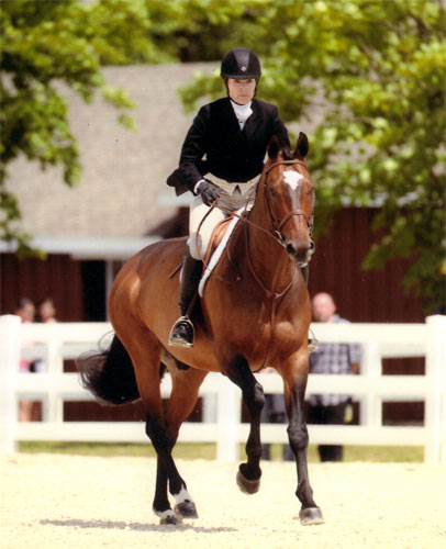 Joan Hasteltine and Biltmore Low Amateur/Owner Hunter 36 & Over 2012 Devon Horse Show Photo The Book LLC
