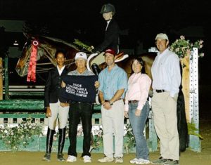 Lucy Davis and Diadem Reserve Champion 2005 Onondarka Medal Finals Los Angeles National at the Los Angeles Equestrian Center