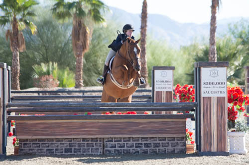 Hunter Siebel and Red Rooster Small Junior Hunter 2015 National Sunshine Series