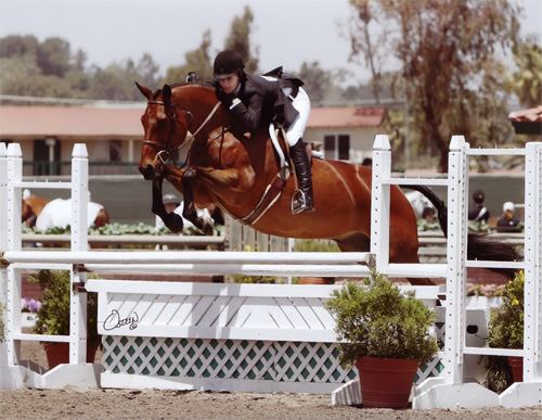 Shelby Wakeman and My Cap 2008 Del Mar National Photo Osteen