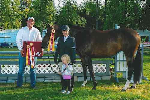 Virginia Fout and Toronto Amateur Owner Hunter 3'3" 2014 Menlo Charity Horse Show