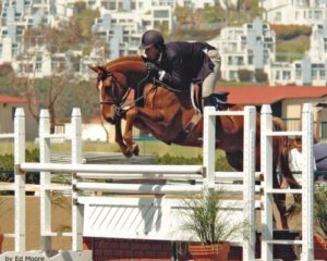 Archie Cox and Fenwick owned by Amy Brubaker Regular Conformation Hunter 2006 Del Mar National Photo Ed Moore