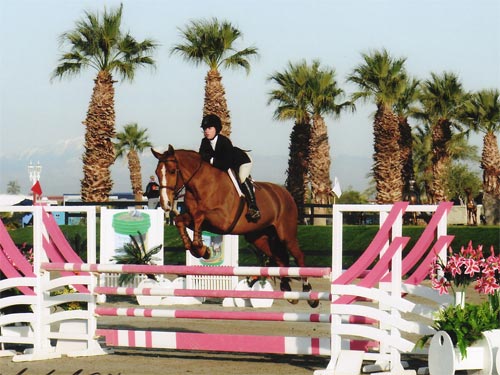 Cayla Richards and Presidio Winner USET Medal 2011 HITS Desert Circuit Weeks 3 4 and 5 Photo Flying Horse