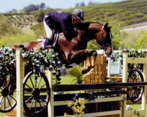 Archie Cox and Andiamo owned by Janie Andrew Champion 2nd Year Green Hunters Blenheim 2007_Photo by JumpShot