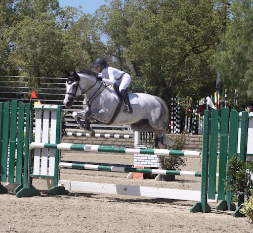 Diana Simonds and Cabernet Childrens Jumpers 2015 Los Angeles Equestrian Center