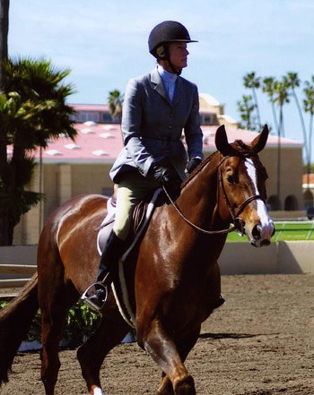 Janie Andrew and Andiamo Amateur Owner Hunters 36 & Over 2007 Del Mar National Photo Laurie Weiner
