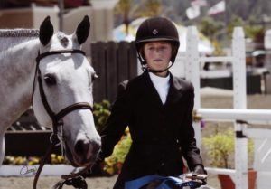 Alexandra Worthington and Cruise owned by Jessica Singer Champion Small Junior Hunter 15 & Under 2012 Del Mar National Photo Osteen