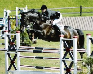 Camilla Cleese and Marnix G Competing in the Amateur Owner Jumpers 2004 Blenheim Photo by JumpShot