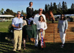 John French and Sander owned by Lily Blavin Winner $10,000 USHJA Hunter Derby 2012 Menlo Charity Photo JumpShot