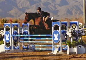 Zoie Nagelhout Top Qualifier WCE Medal Finals 2010 HITS Desert Circuit Photo Flying Horse