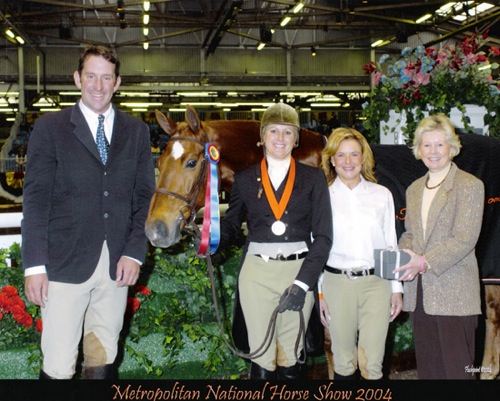 Jane Fraze and Mandarin Regular Working Hunter Champion 2004 Metropolitan National Horse Show Photo Flashpoint