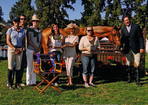John French and Kennzo de Conte owned by The Wudina Group High Performance Hunter Champion 2011 Menlo Charity Horse Show Photo JumpShot