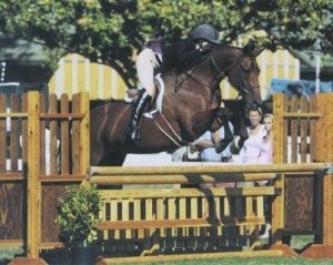 Shelby Wakeman and My Cap Small Junior Hunters 16–17 Division 2007 Oaks Blenheim Photo by JumpShot