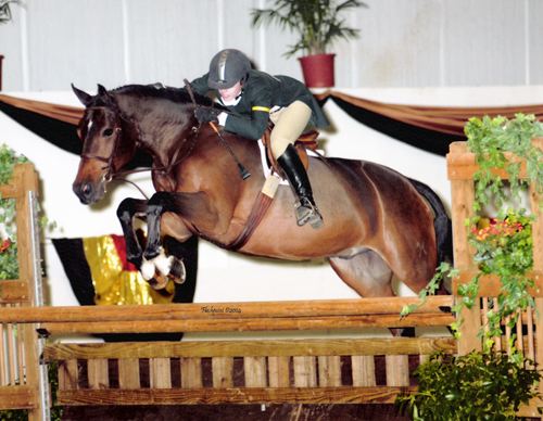 Alex Becksett and Callaway owned by Stephanie Danhakl Reserve Champion 2004 Metropolitan National Horse Show Photo Flashpoint