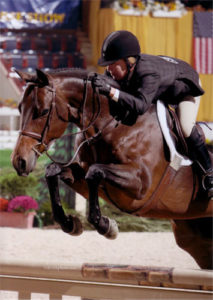 Elizabeth Solter and Stay Tuned owned by Emma Gerber Second Year Green Hunter 2012 Pennsylvania National Photo Al Cook