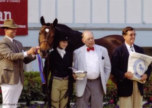 Lucy Davis and Harmony owned by Old Oak Farm Grand Champion Junior Hunters 2007 Devon Horse Show Photo Randi Muster