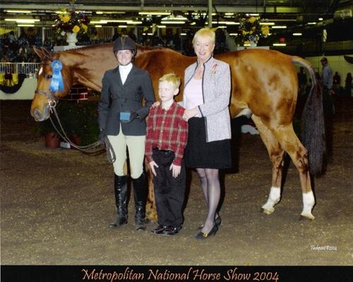 Alex Becksett and Lifetime 2004 Metropolitan National Horse Show Photo Flashpoint