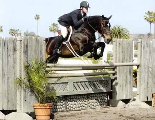 Peter Lombardo and Carson owned by Janie Andrew 2007 Del Mar National Photo Ed Moore
