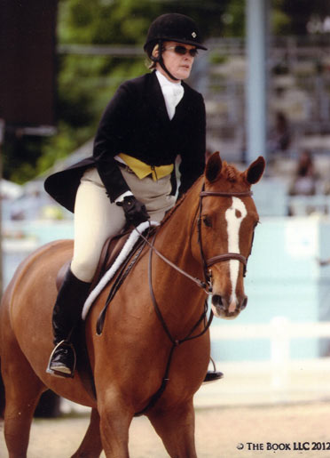Polly Sweeney and Duet Amateur/Owner Hunter 36 & Over 2012 Devon Horse Show Photo The Book LLC