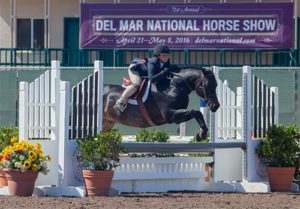 Stella Wasserman and Trillville Medium Pony Hunter 2016 Del Mar National