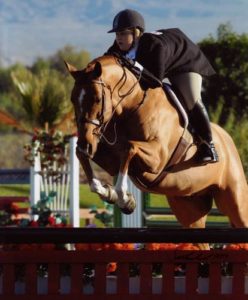 Chelsea Samuels and Brooklyn Reserve Champion Amateur/Owner Hunters 2009 HITS Desert Circuit Photo Flying Horse