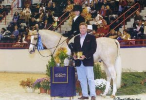 Katie Dinan and Keep Dreamin Pony Hunter Winners Stake 2007 Pennsylvania National Photo Randi Muster