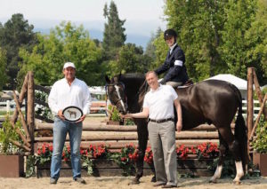 Polly Sweeney and Widget owned by Tracy Burroughs Champion Adult Hunter 2015 Menlo Charity Horse Show