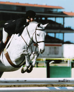 Tina Dilandri and Coal Creek owned by Amy Brubaker 2007 Palms Classic Horse Show Photo Cathrin Cammett