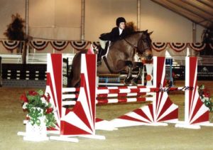 Cayla Richards and Y2K owned by Hap Hansen Winner USEF USET WIHS and ASPCA classes 2010 HITS Desert Circuit Photo Flying Horse
