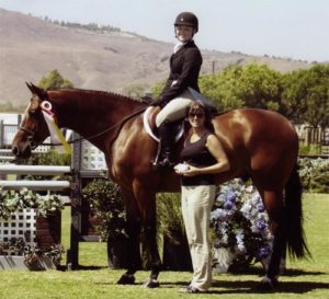 Overseas owned by Laura Wasserman Reserve Champion Large Junior 16-17 2009 Junior Hunter Finals Photo Captured Moment