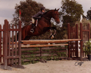 Stephanie Danhakl and Pharaoh USET Class 2003 Portuguese Bend National Photo Osteen