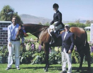 Virginia Fout and Classified Winner, A/O Hunters Classic 2007 Oaks Blenheim Photo by JumpShot