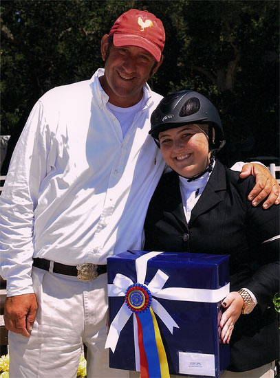 Chelsea Samuels and Archie Cox Best Adult Rider 2011 Menlo Charity Horse Show Photo JumpShot