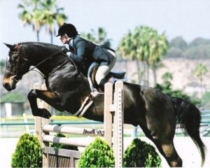 Teddi Jo Mellencamp and Carson owned by Janie Andrew 2007 Palms Classic Horse Show Photo Cathrin Cammett