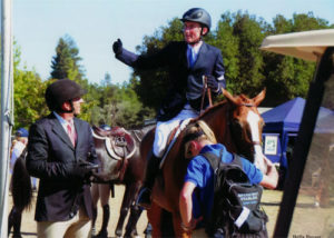 Archie Cox Richard Boh and Jenny Ross 2012 Menlo Charity Horse Show Photo Bella Peyser