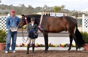 Laura Wasserman and As Always 2017 Del Mar National Photo Osteen