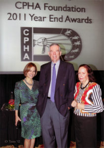 Judy Cox, Archibald Cox, Jr. and Nina Claiborne 2011 CPHA Foundations Banquet Photo Tass Jones