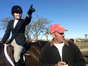 _Archie Cox and Grace Gerber 2011 HITS Desert Circuit