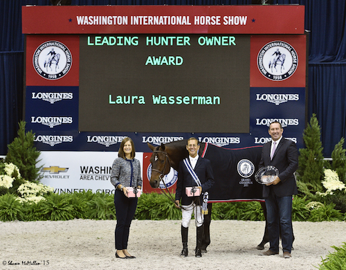 Boss owned by Laura Wasserman Grand Hunter Champion 2015 Washington International Photo Shawn McMillen