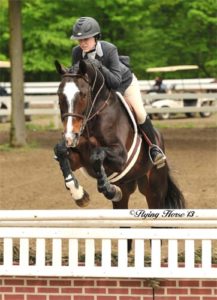 Jessica Singer and Point Taken 2013 Saratoga Spring Photo Flying Horse