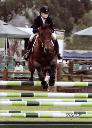 Ashley Pryde and Chaucer Modified Junior-A/O Jumpers 2009 Showpark Photo Captured Moment