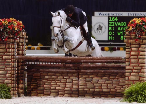 Archie Cox and Zivago owned by Wilder Mountain LLC 2nd Year Green 2011 Washington International Photo Al Cook