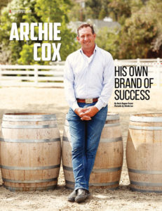 Archie Cox His Own Brand of Success Sidelines Magazine