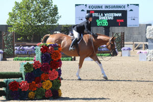 Stella Wasserman and Banderas HMI Equestrian Classic 1 2019 Sonoma Horse Park Photo by Laura Wasserman