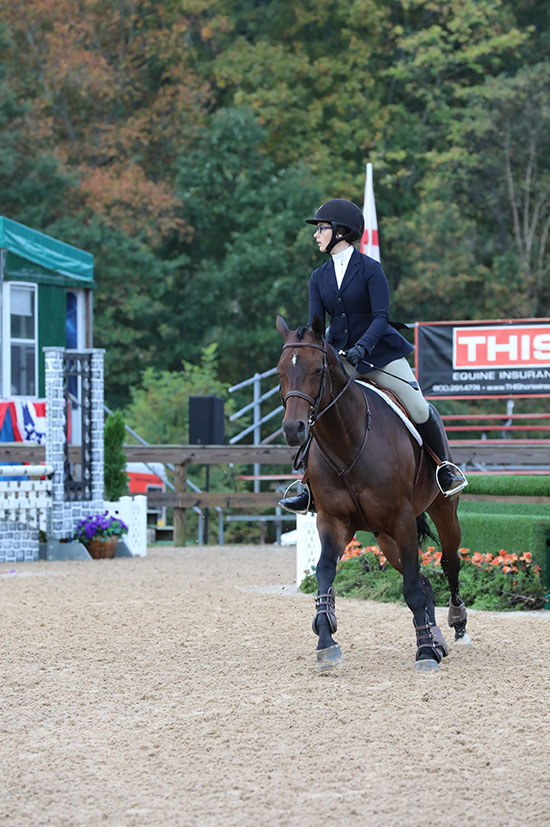 Grace Russo and Eclair HBC 2019 Capital Challenge Equitation 12 & Under Photo by Laura Wasserman