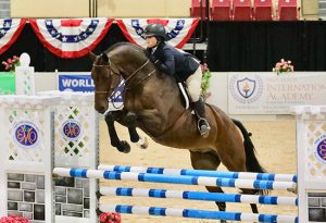 Stella Wasserman and Cohiba VDL 2019 Capital Challenge Equitation 13–14 Photo by Laura Wasserman