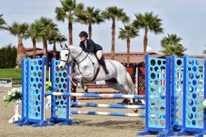 Alison Sweeney and Cabernet CPHA Style of Riding 2018 HITS Desert Circuit Photo by ESI