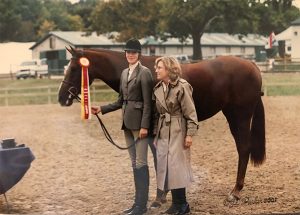 Camilla Cleese and Monterey 2001 Capital Challenge Reserve Champion Large Junior Hunter 16–17 Photo by J.L. Parker