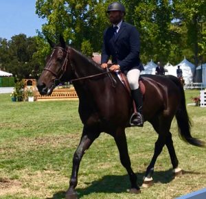 Jorge Hidalgo Duran and Charlie Boy 2018 Menlo Charity Horse Show Amateur Owner Hunter 36 & Over